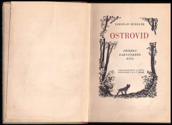 Jaroslav Hubálek: Ostrovid