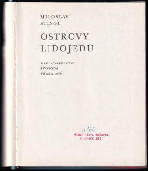 Miloslav Stingl: Ostrovy lidojedů