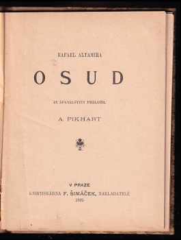 Rafael Altamira: Osud