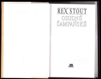 Rex Stout: Osudné šampaňské