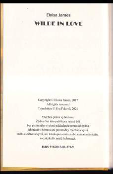 Eloisa James: Osudový návrat