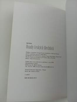 Boris Dočekal: Osudy českých šlechticů