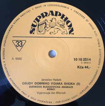 Jaroslav Hašek: Osudy Dobrého Vojáka Švejka 5