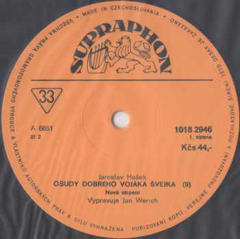 Jaroslav Hašek: Osudy Dobrého Vojáka Švejka 9