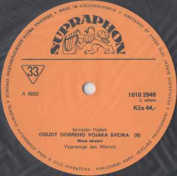 Jaroslav Hašek: Osudy Dobrého Vojáka Švejka 9