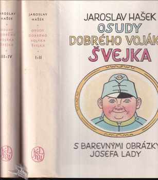 Osudy dobrého vojáka Švejka I-IV ve 2 svazcích