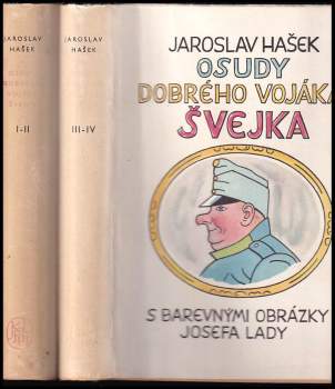 Osudy dobrého vojáka Švejka I-IV ve 2 svazcích