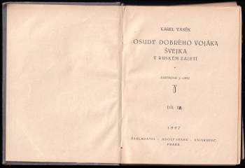 Karel Vaněk: Osudy dobrého vojáka Švejka v ruském zajetí