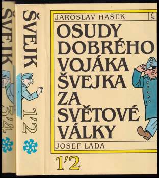 Osudy dobrého vojáka Švejka za světové války 1-2 + 3-4 - KOMPLET
