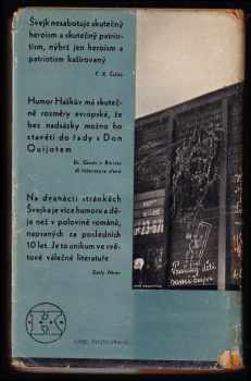 Jaroslav Hašek: Osudy dobrého vojáka Švejka za světové války [Díl III, Slavný výprask]. - OBÁLKA JOHN HEARTFIELD