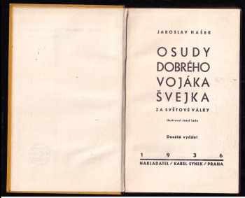 Jaroslav Hašek: Osudy dobrého vojáka Švejka za světové války