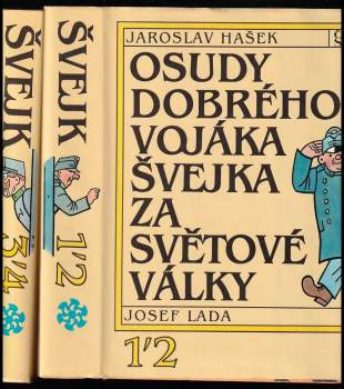 Osudy dobrého vojáka Švejka za světové války 1-2 + 3-4 - KOMPLET
