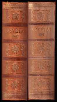 Osvěta - List pro rozhled v umění, vědě a politice - ročník XXI. - díl 1 + ročník XXII. díl 1