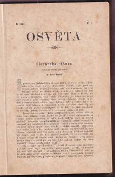 Václav Vlček: Osvěta