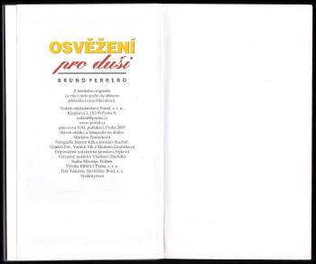 Bruno Ferrero: Osvěžení pro duši