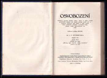 J. F Rutherford: Osvobození