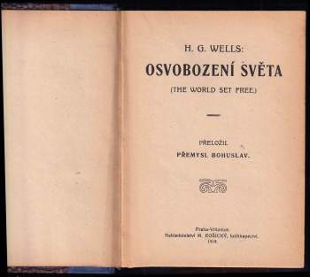 H. G Wells: Osvobození světa