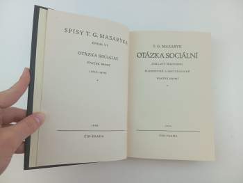 Tomáš Garrigue Masaryk: Otázka sociální