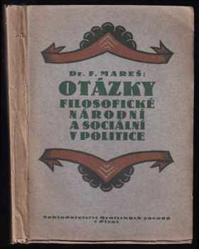 Otázky filosofické, národní a sociální v politice