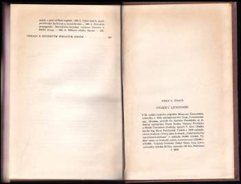 Iosif Vissarionovič Stalin: Otázky leninismu