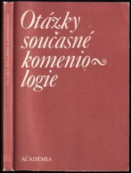 Otázky současné komeniologie