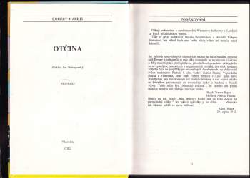 Robert Harris: Otčina