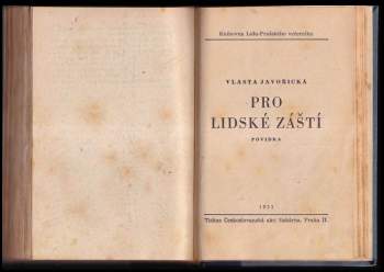 Vlasta Javořická: Otcovský dům