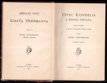 Ignát Herrmann: Otec Kondelík a ženich Vejvara
