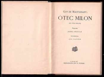Guy de Maupassant: Otec Milon
