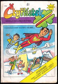 Ljuba Štíplová: Otesánek - Čtyřlístek 203