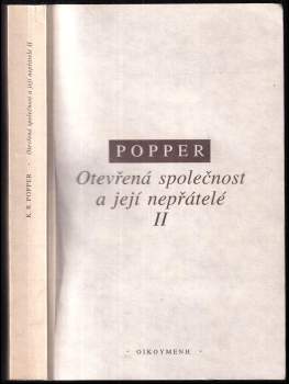 Karl R Popper: Otevřená společnost a její nepřátelé