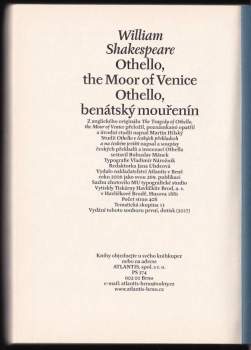 William Shakespeare: Othello, benátský mouřenín