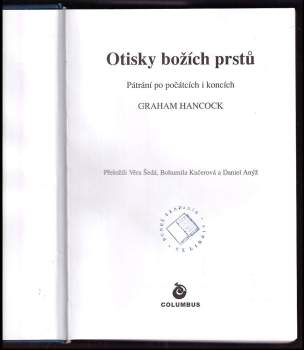 Graham Hancock: Otisky božích prstů