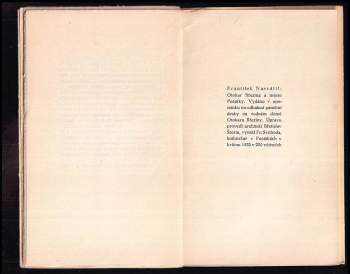 František Navrátil: Otokar Březina a město Počátky