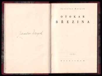 Jaroslav Durych: Otokar Březina