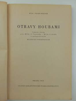 Josef Herink: Otravy houbami