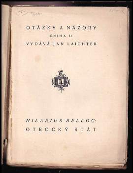Hilaire Belloc: Otrocký stát