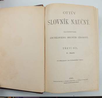J Otto: Ottův naučný slovník 1- 8 díl