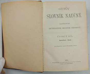 J Otto: Ottův naučný slovník 1- 8 díl