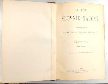 J Otto: Ottův naučný slovník 1- 8 díl