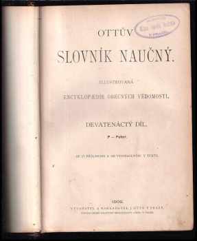 J Otto: Ottův slovník naučný