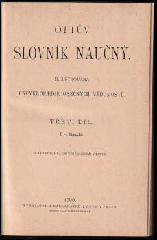 J Otto: Ottův slovník naučný