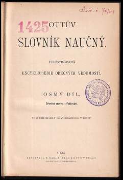 J Otto: Ottův slovník naučný