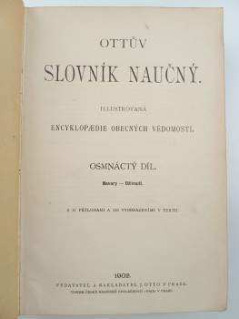 J Otto: Ottův slovník naučný