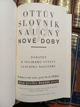 kolektiv: Ottův slovník naučný - Illustrovaná encyklopedie obecných vědomostí KOMPLET 40 svazků - 28 svazků + Dodatky 12 sv