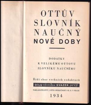 Ottův slovník naučný nové doby
