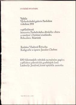 Miloslav Bureš: Otvírání studánek