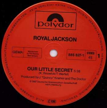 Royal Jackson: Our Little Secret (MAXISINGL)
