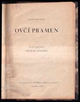 Lope de Vega: Ovčí pramen
