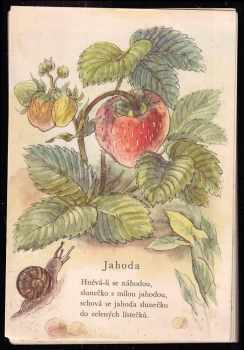 Jan Čarek: Ovoce, ovoce na naší zahrádce